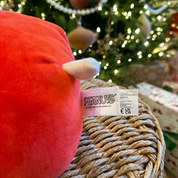 Peanuts Snoopy Squishmallow plush doll Christmas Holiday Santa 2023 11" - Picture 8 of 9